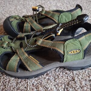 KEEN Kids Olive Green Outdoor Sandals